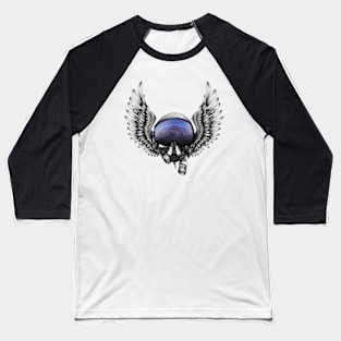 Airforce Helmet & Wings Baseball T-Shirt